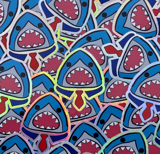 Shark Bait Sticker - 1.5"