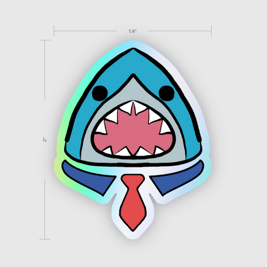 Shark Bait Sticker - 1.5"