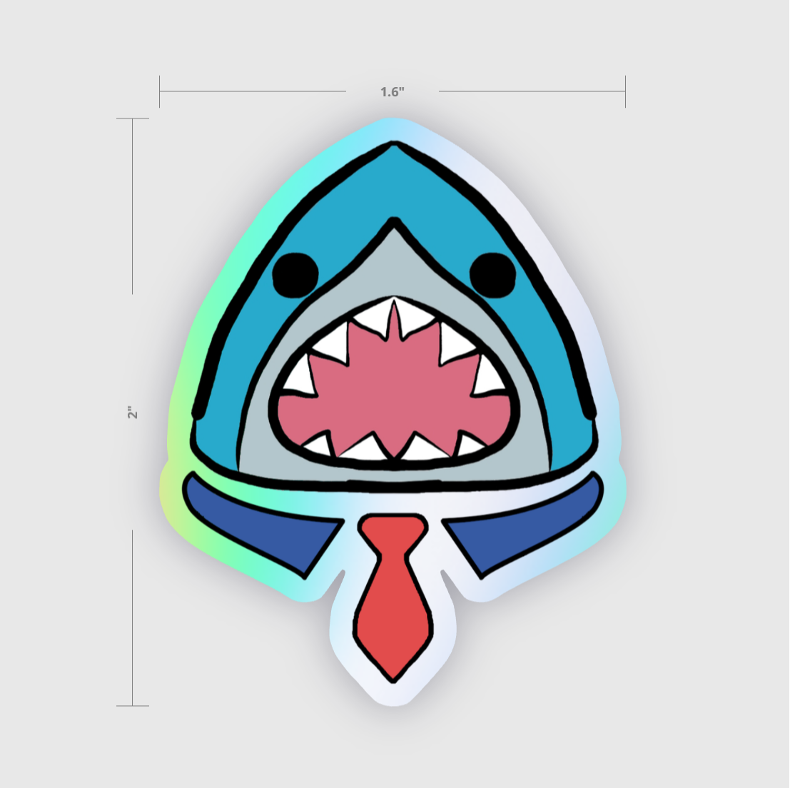 Shark Bait Sticker - 1.5"