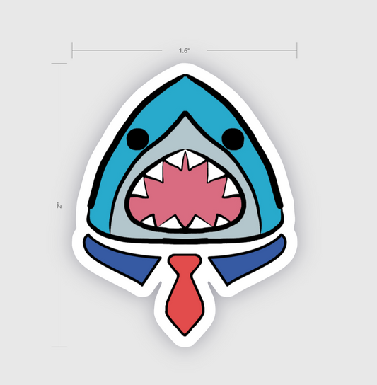 Shark Bait Sticker - 1.5"